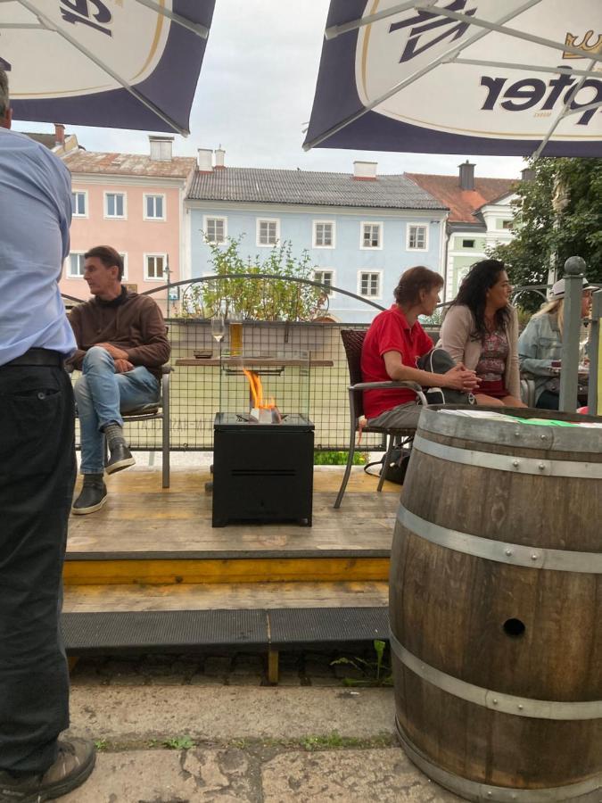 Pension Sunnseitn - Gasthof - Cafe - Weinkeller Haslach an der Mühl Dış mekan fotoğraf